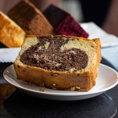 Marble Sliced Cake
