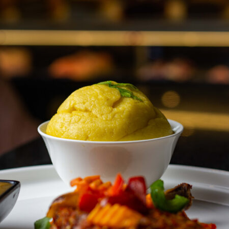 Mashed Potato with Grilled Chicken